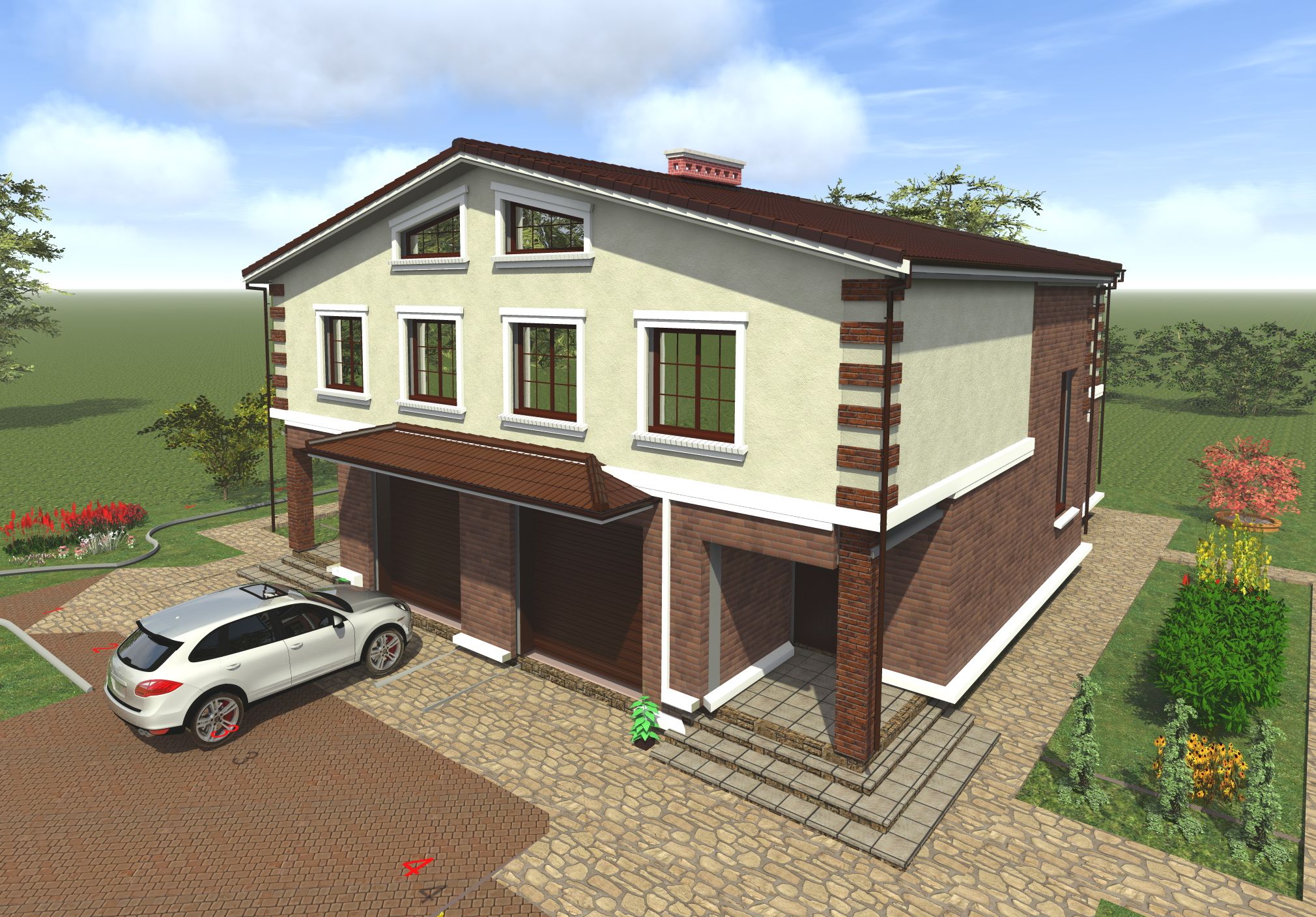 Жилой дом для двух семей г. Невинномысск